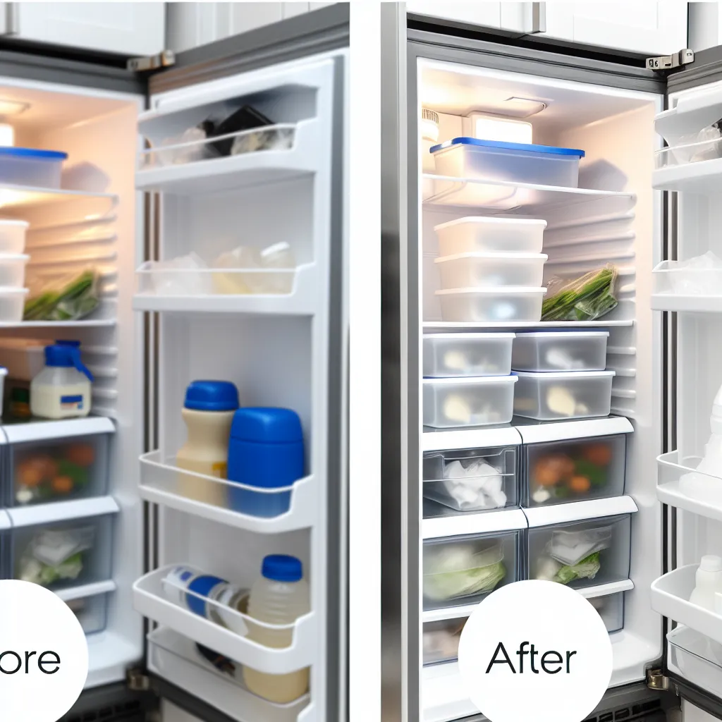 Before and after organization