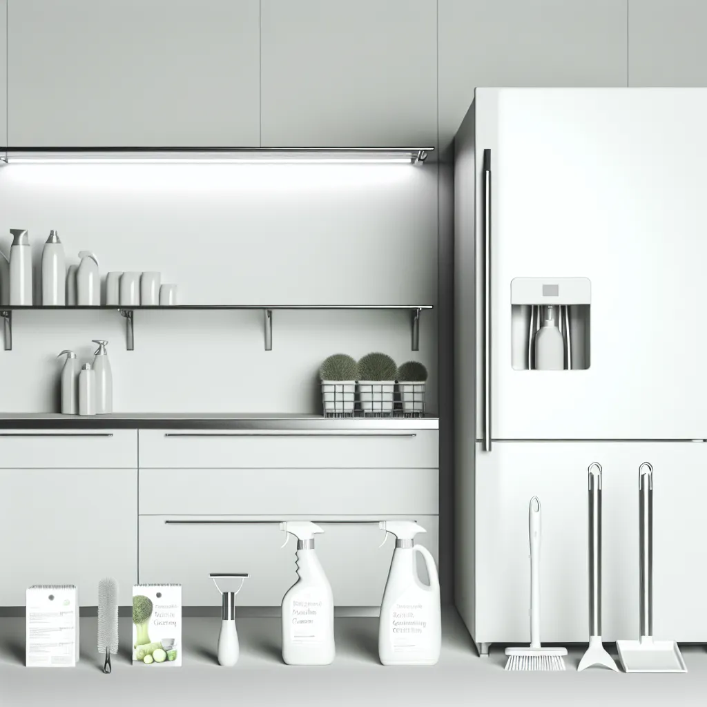 Refrigerator cleaning